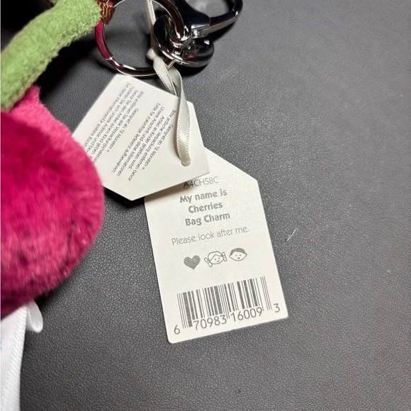 Jellycat Amusables Cherries Bag Charm - SO CUTE - Picture 8 of 10